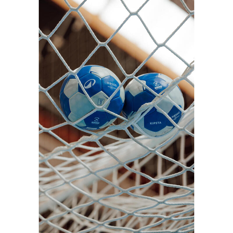 Minge de handbal fără rășină 1 - Waxfree Ultragrip Albastru-Alb