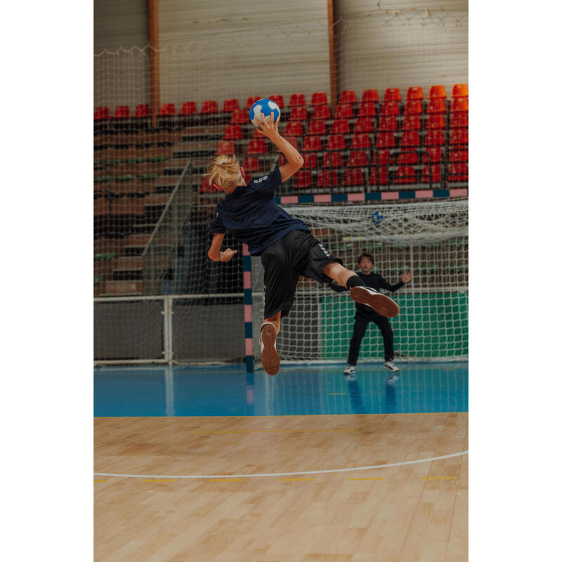 Short de handball enfant - H100 noir