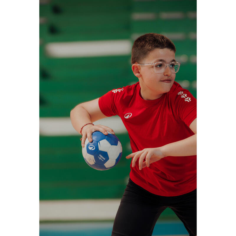 Minge de handbal fără rășină 1 - Waxfree Ultragrip Albastru-Alb