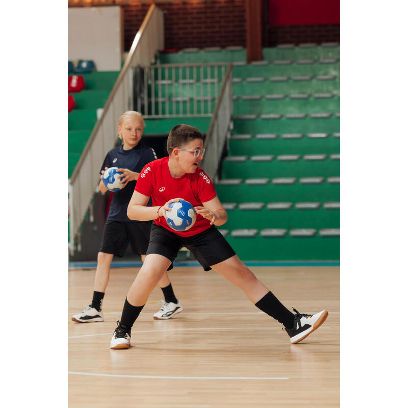 Minge de handbal fără rășină 1 - Waxfree Ultragrip Albastru-Alb
