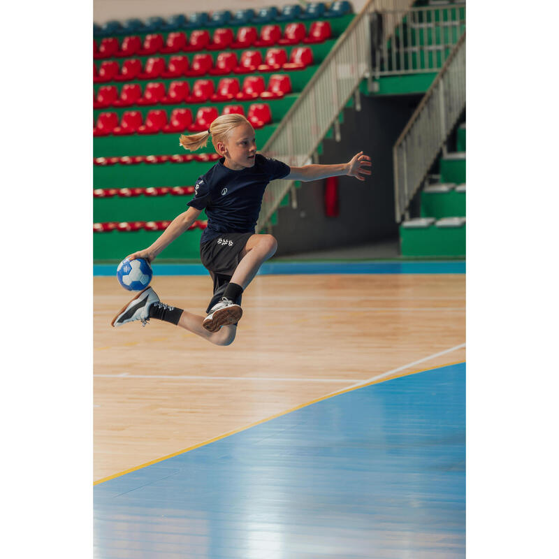 Minge de handbal fără rășină 1 - Waxfree Ultragrip Albastru-Alb