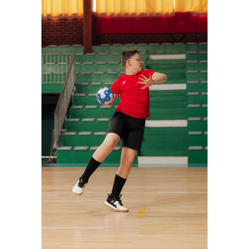 Minge de handbal fără rășină 1 - Waxfree Ultragrip Albastru-Alb