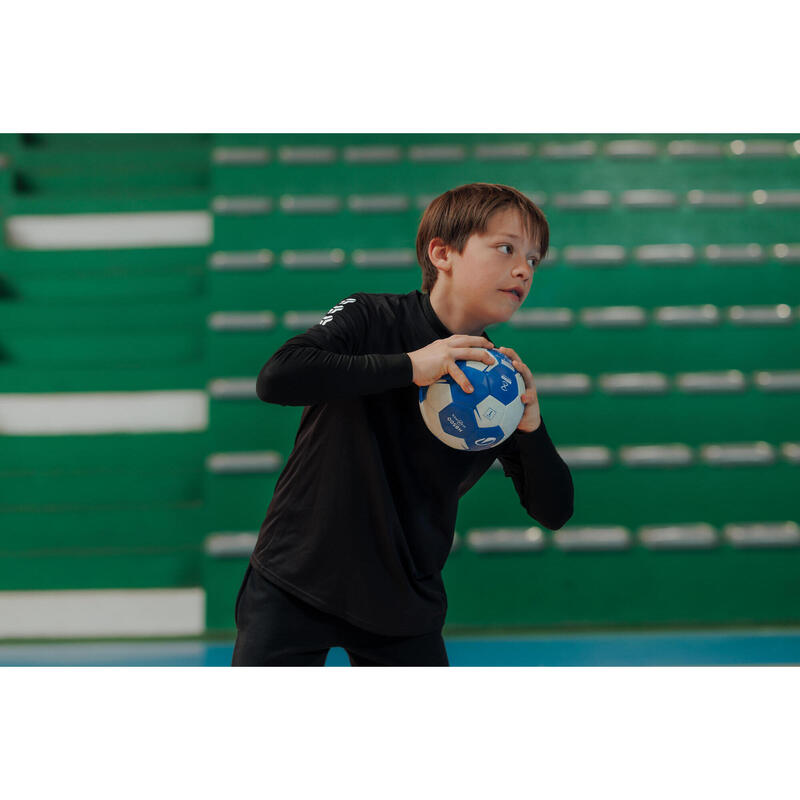 Minge de handbal fără rășină 1 - Waxfree Ultragrip Albastru-Alb