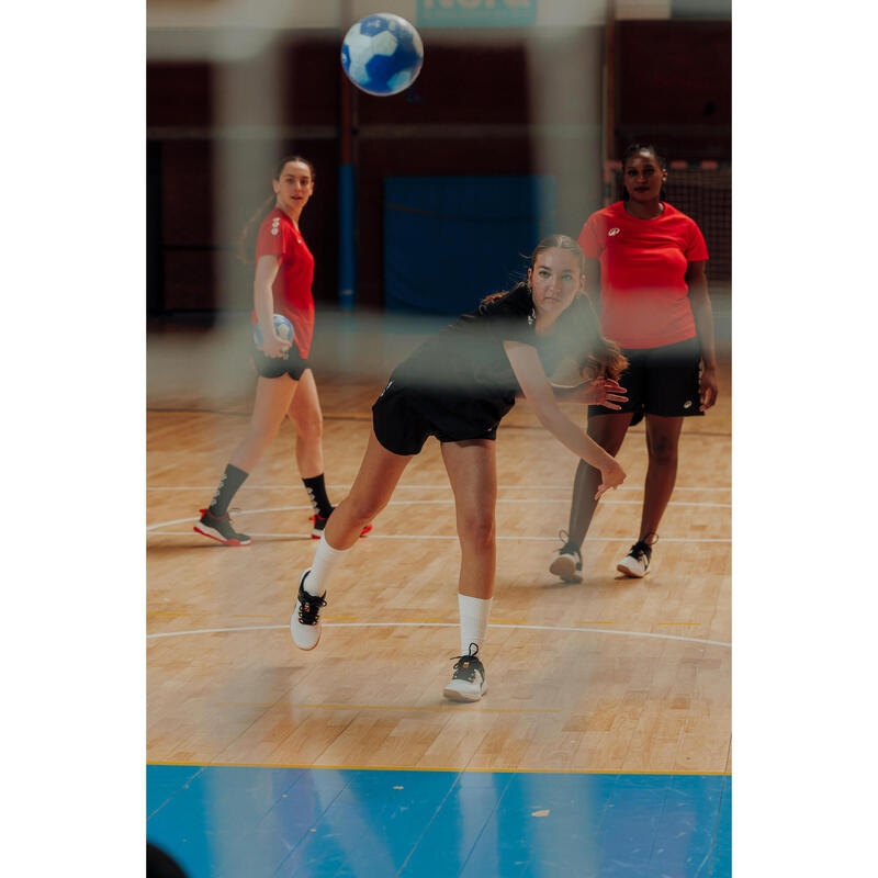 Short de handball femme - H100 noir