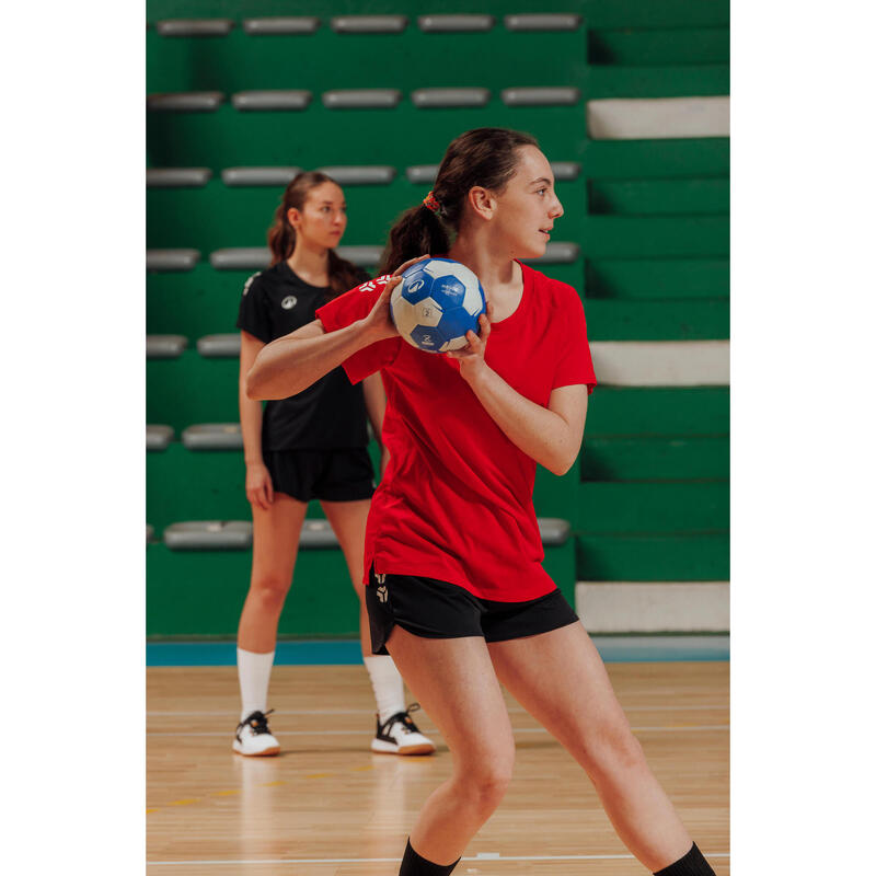 Minge de handbal fără rășină mărimea 2 - Waxfree Ultragrip Albastru-Alb