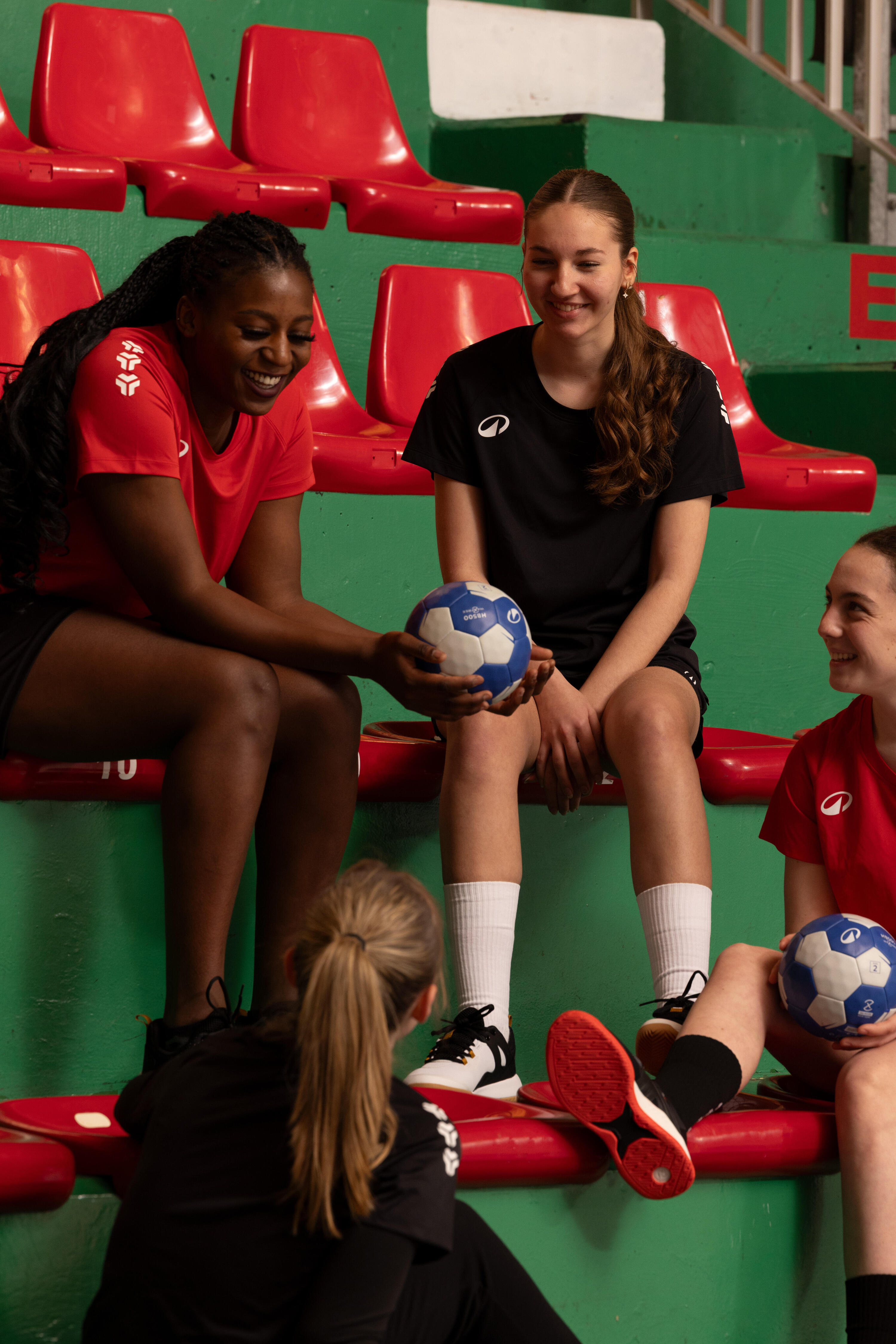 Maillot de handball femme - H100 rouge 8/13