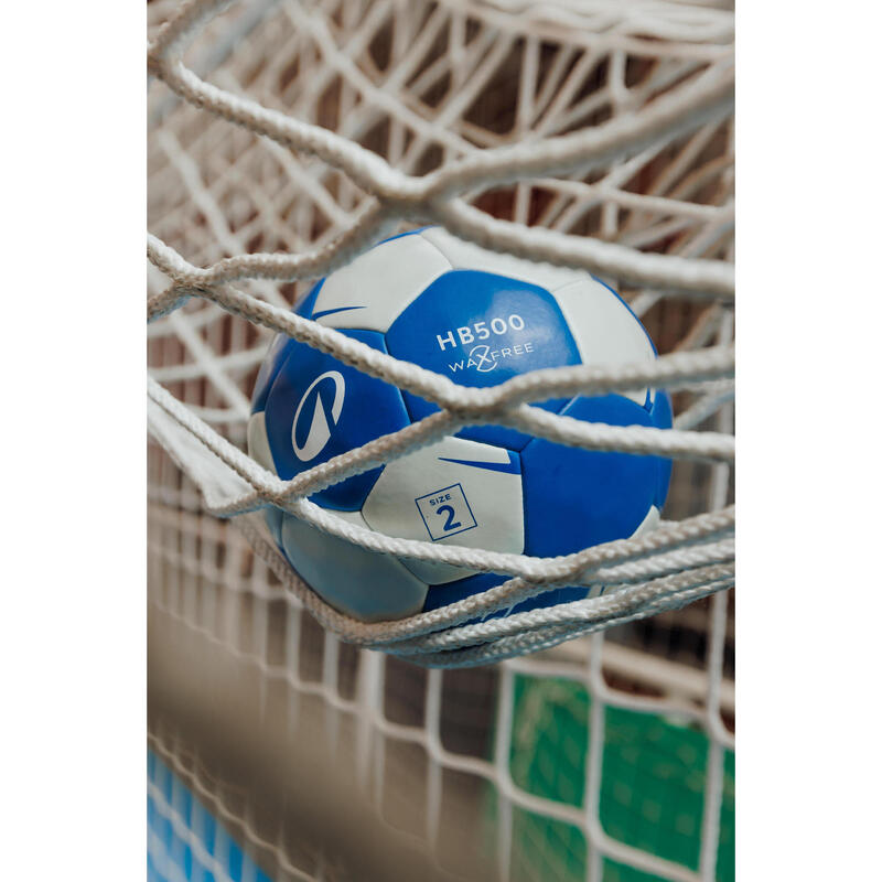 Minge de handbal fără rășină mărimea 2 - Waxfree Ultragrip Albastru-Alb