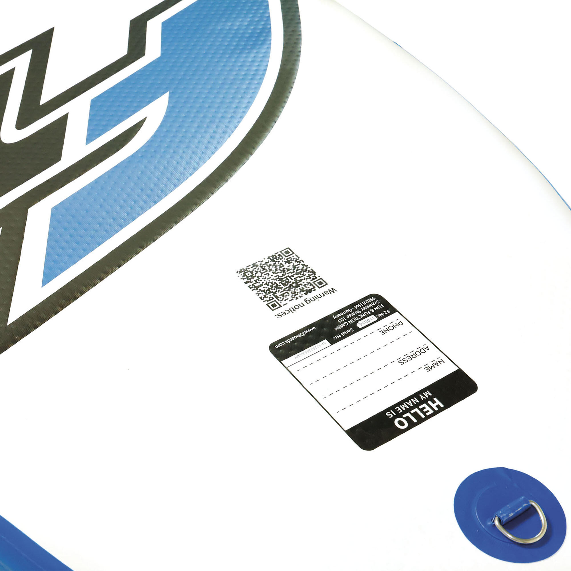 F2 Sector SMU 11,5'' SUP Stand Up Paddle Board inkl. Zubehör 6/7