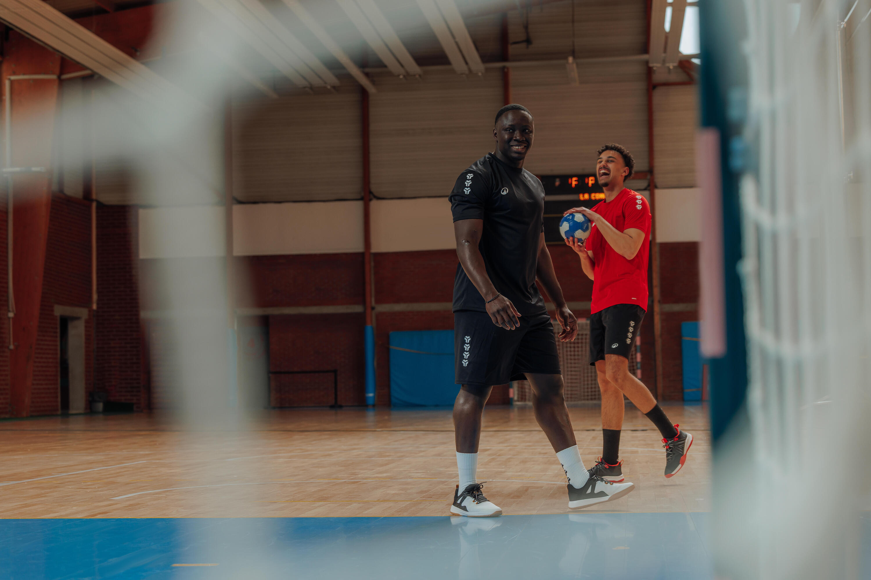 Maillot de handball Homme - H100 noir 9/11