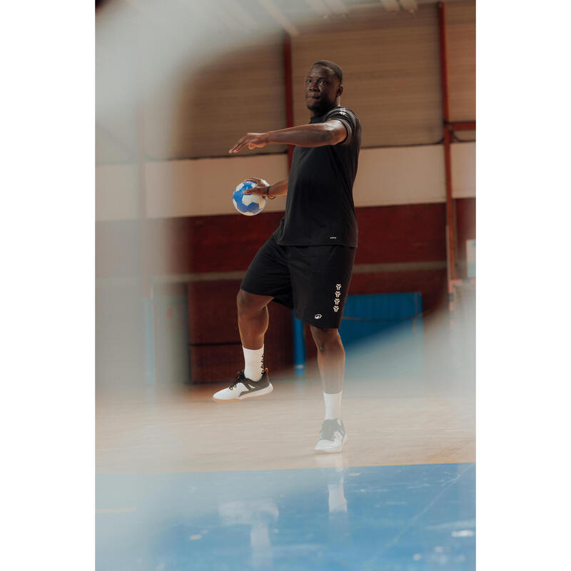 Short de handball Homme - H100 noir