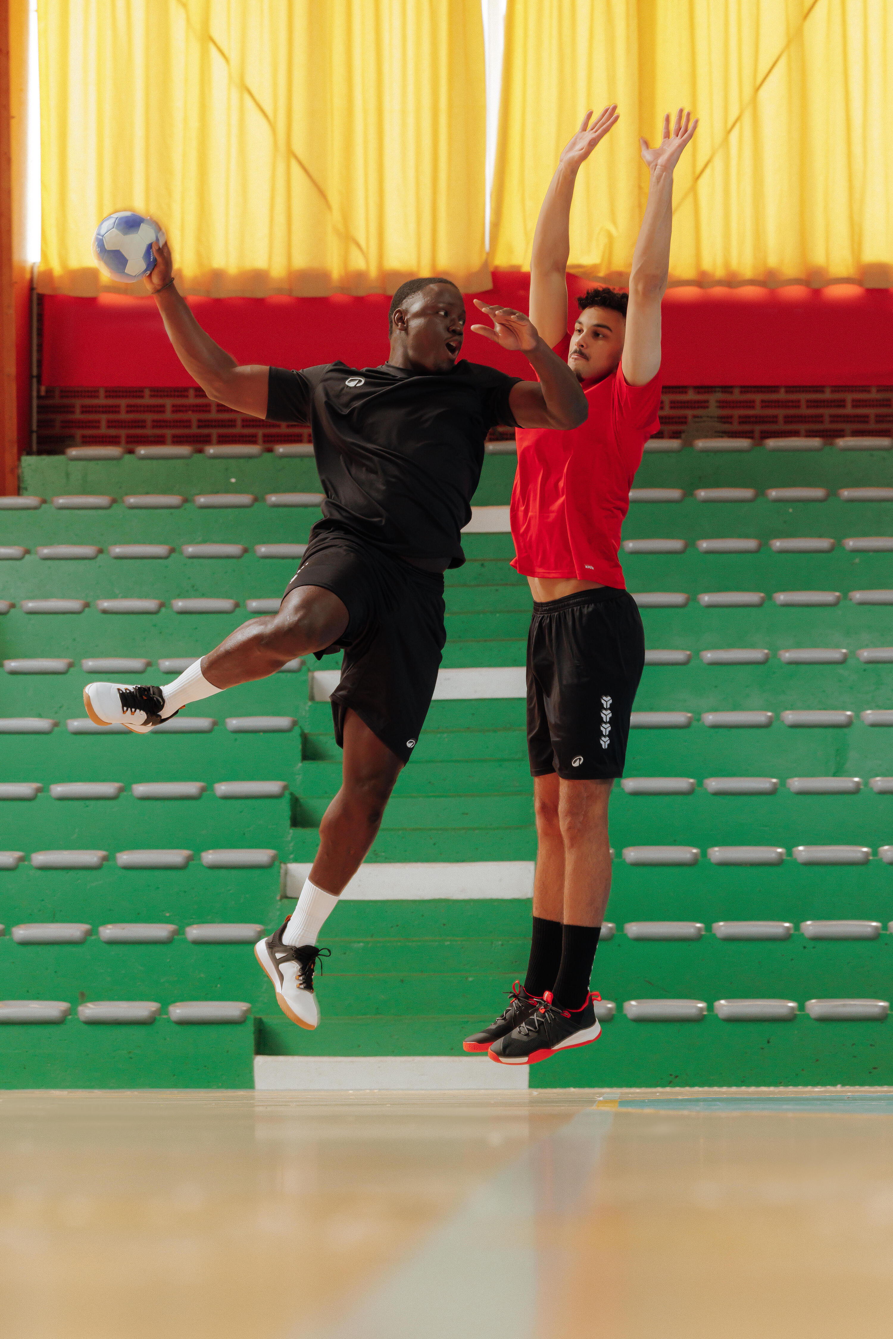 Maillot de handball homme - H100 rouge 11/11