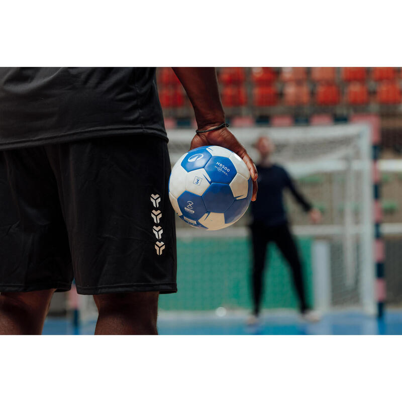 Short de handball Homme - H100 noir