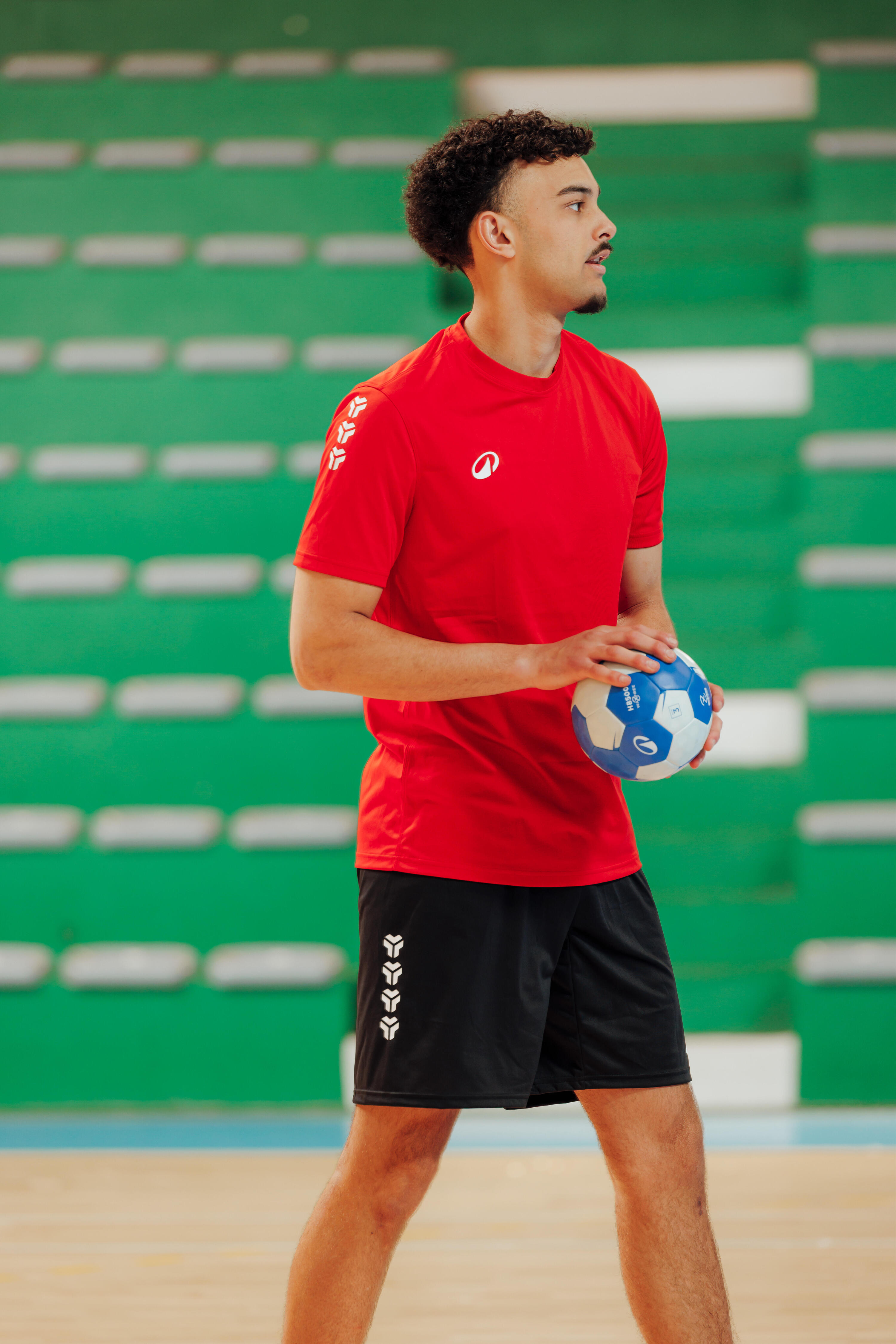 Maillot de handball homme - H100 rouge 10/11