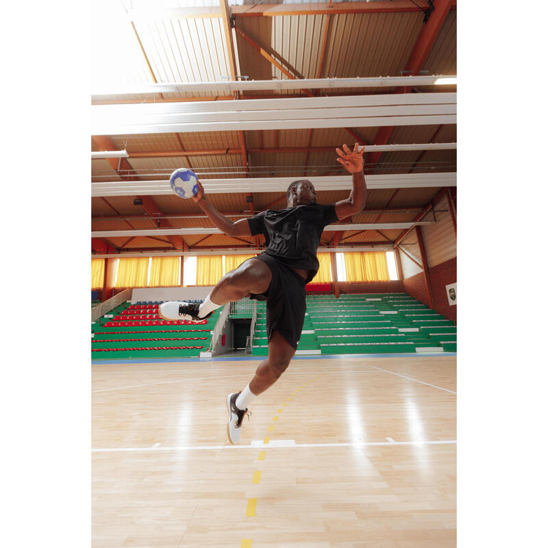 Calçado de Andebol H300 BRANCO/PRETO