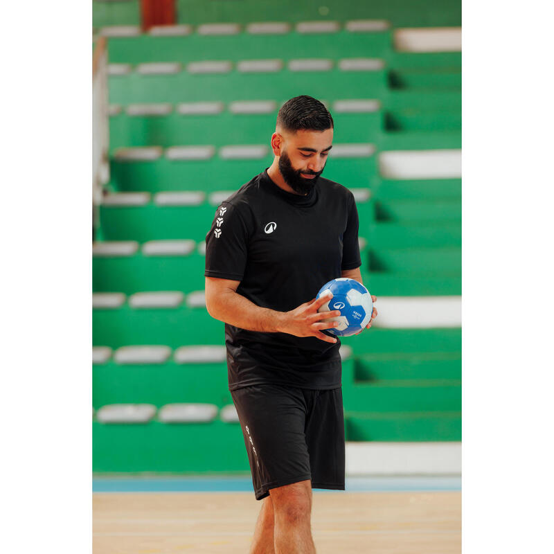 Short de handball Homme - H100 noir