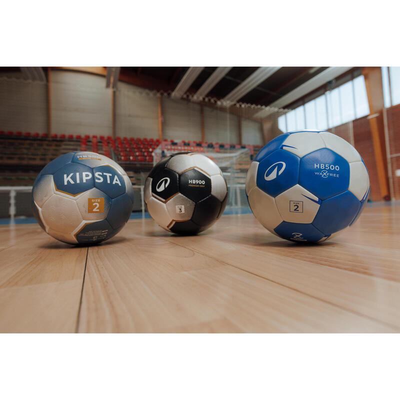 Minge de handbal fără rășină mărimea 2 - Waxfree Ultragrip Albastru-Alb