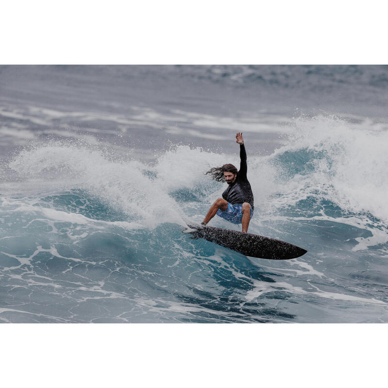 Planche de surf fish 6'1 avec boitiers Futures sans ailerons - bordeaux