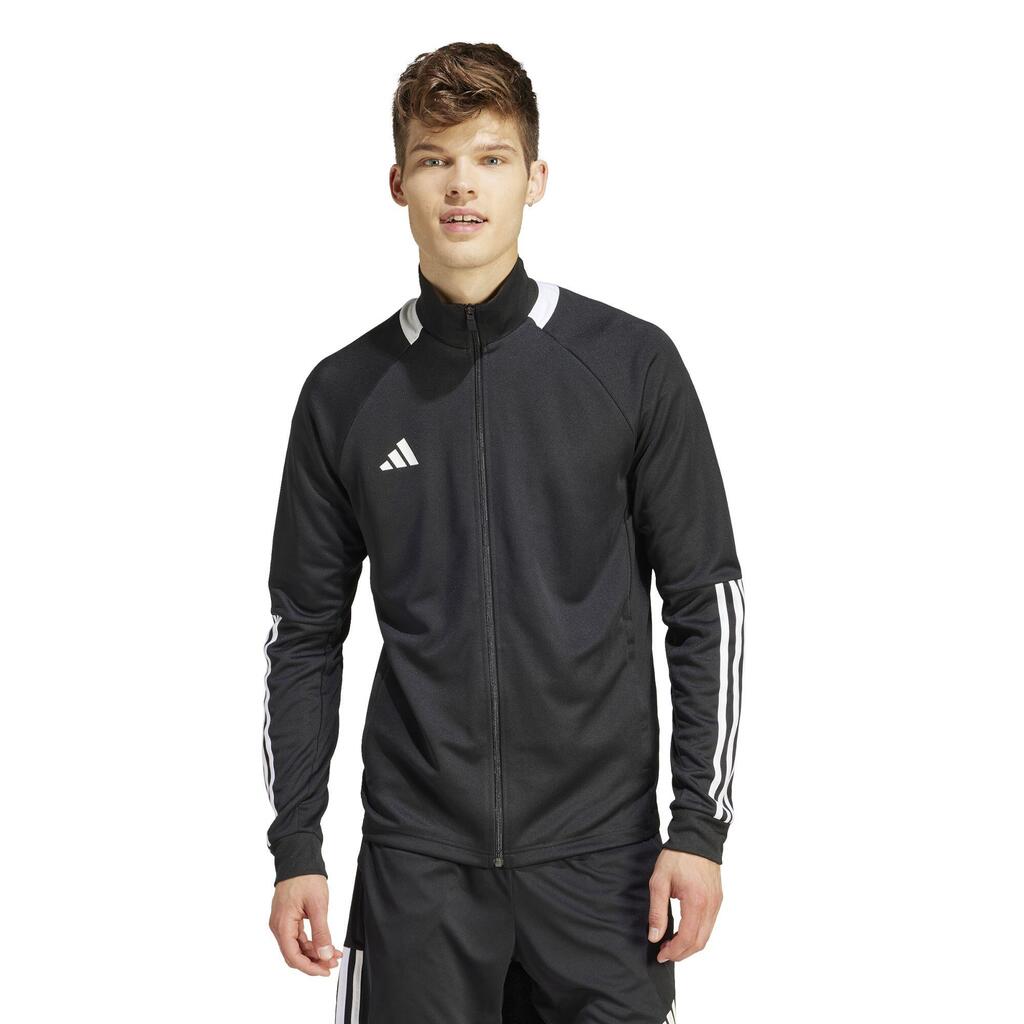 Veste de survêtement noire ADIDAS