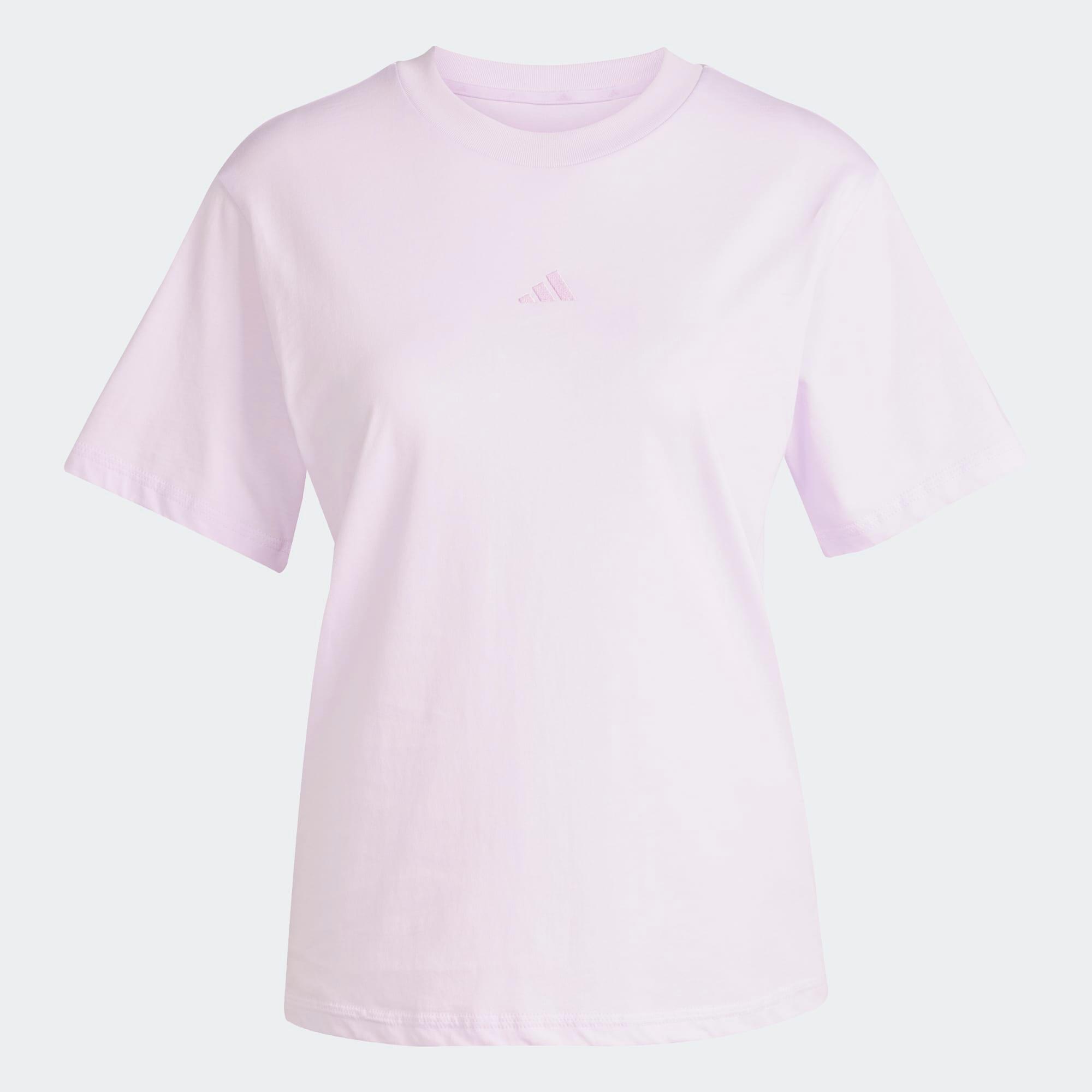 T-shirt de fitness femme en coton, rose 6/6