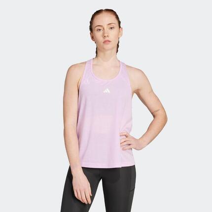 Débardeur fitness femme, blanc