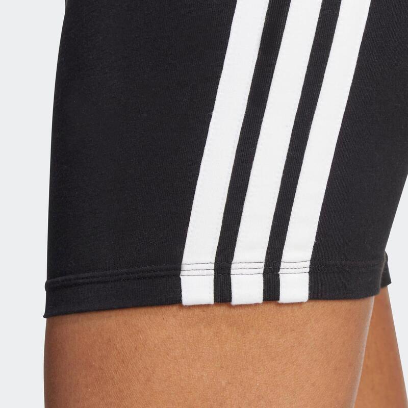 Short cycliste de fitness femme, noir