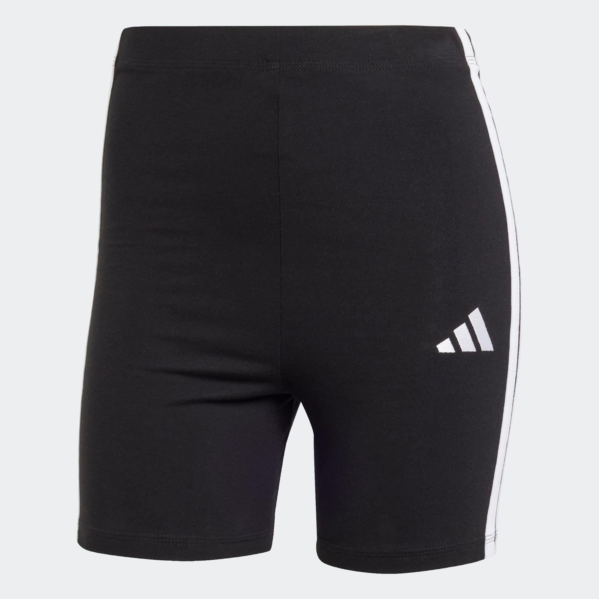 Calções Justos de Fitness Mulher Preto 6/6
