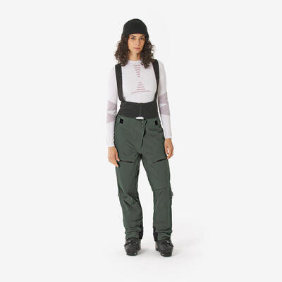 Pantaloni scialpinismo donna WILDER impermeabili neri