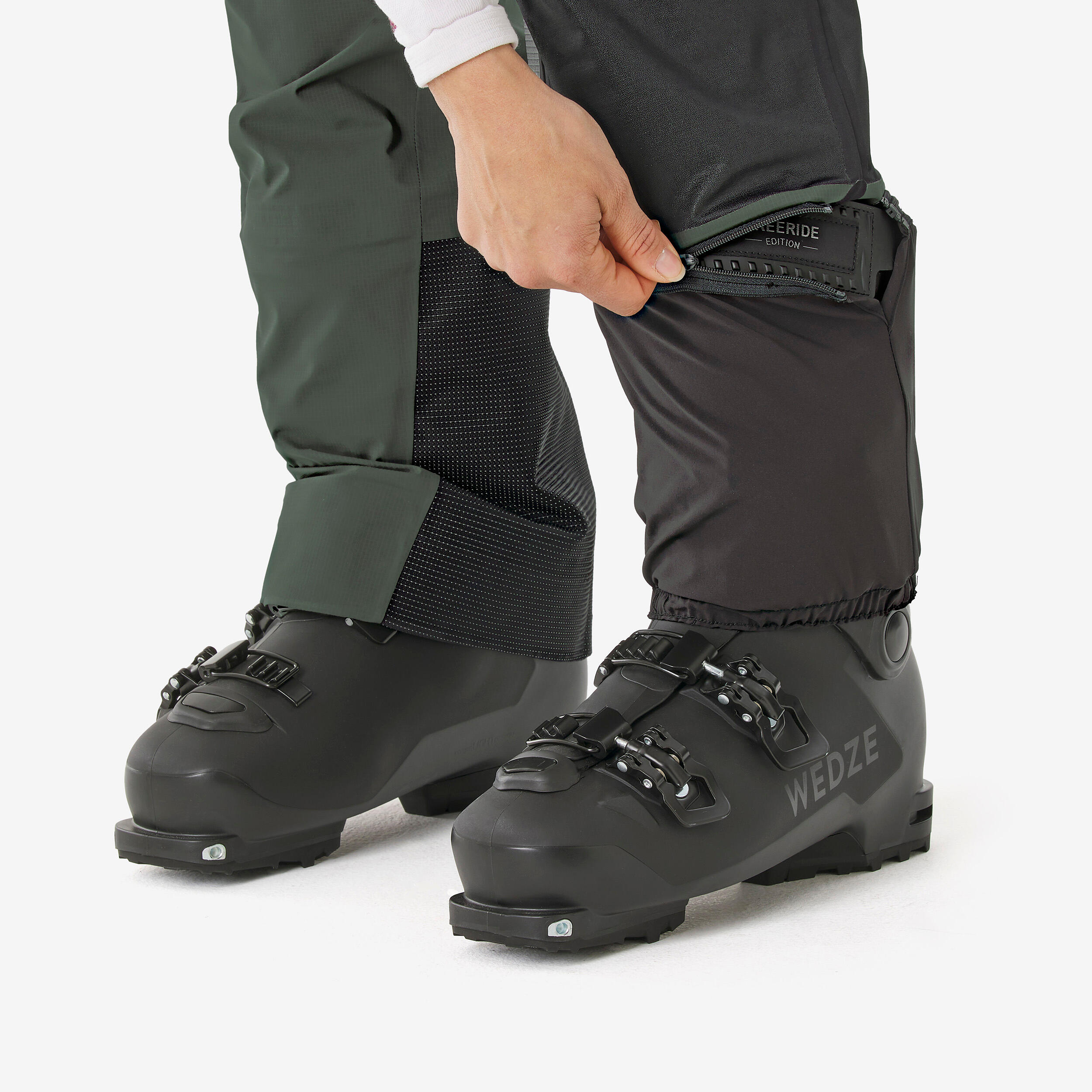 Women’s Wilder waterproof cross-country skiing trousers - Khaki