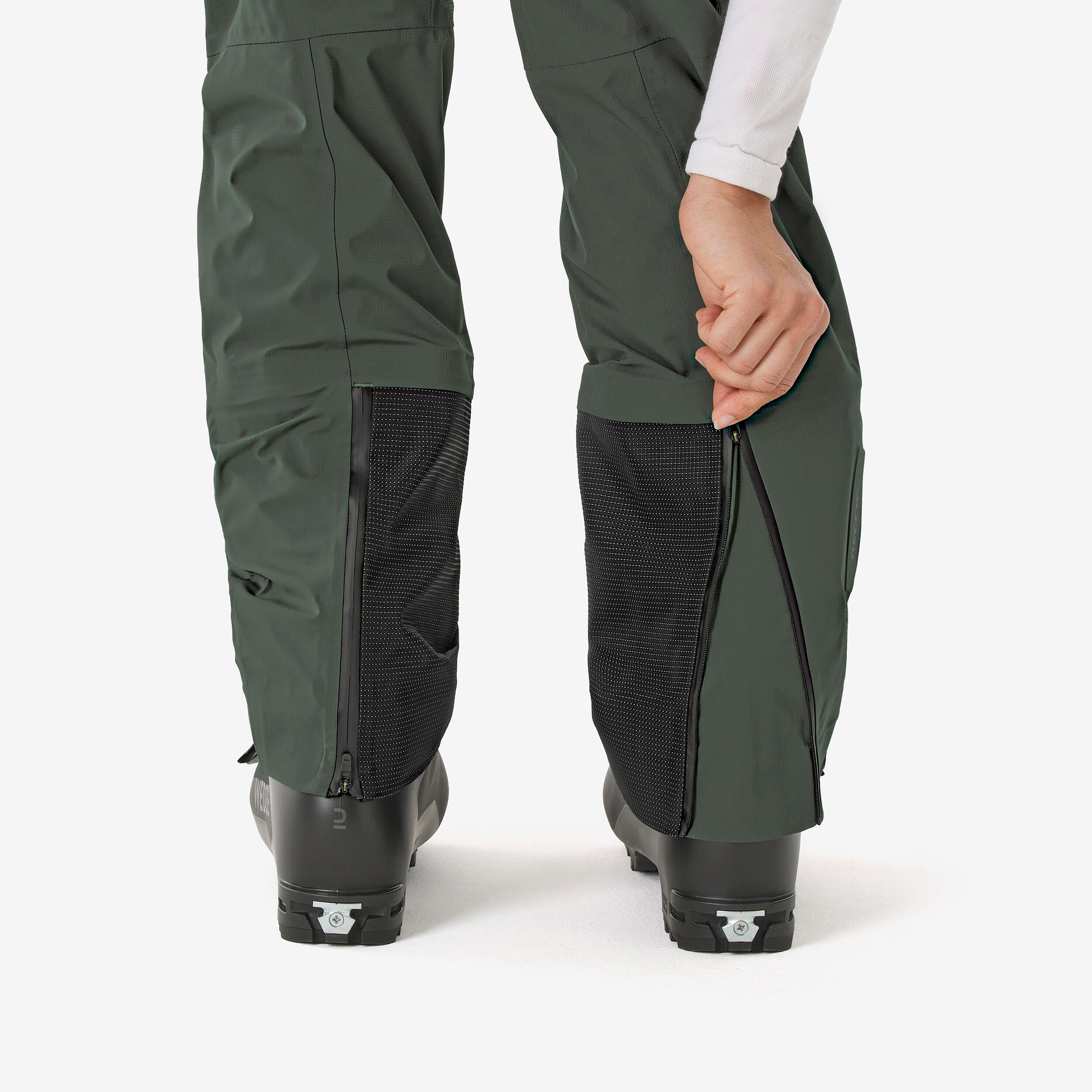 Women’s Wilder waterproof cross-country skiing trousers - Khaki