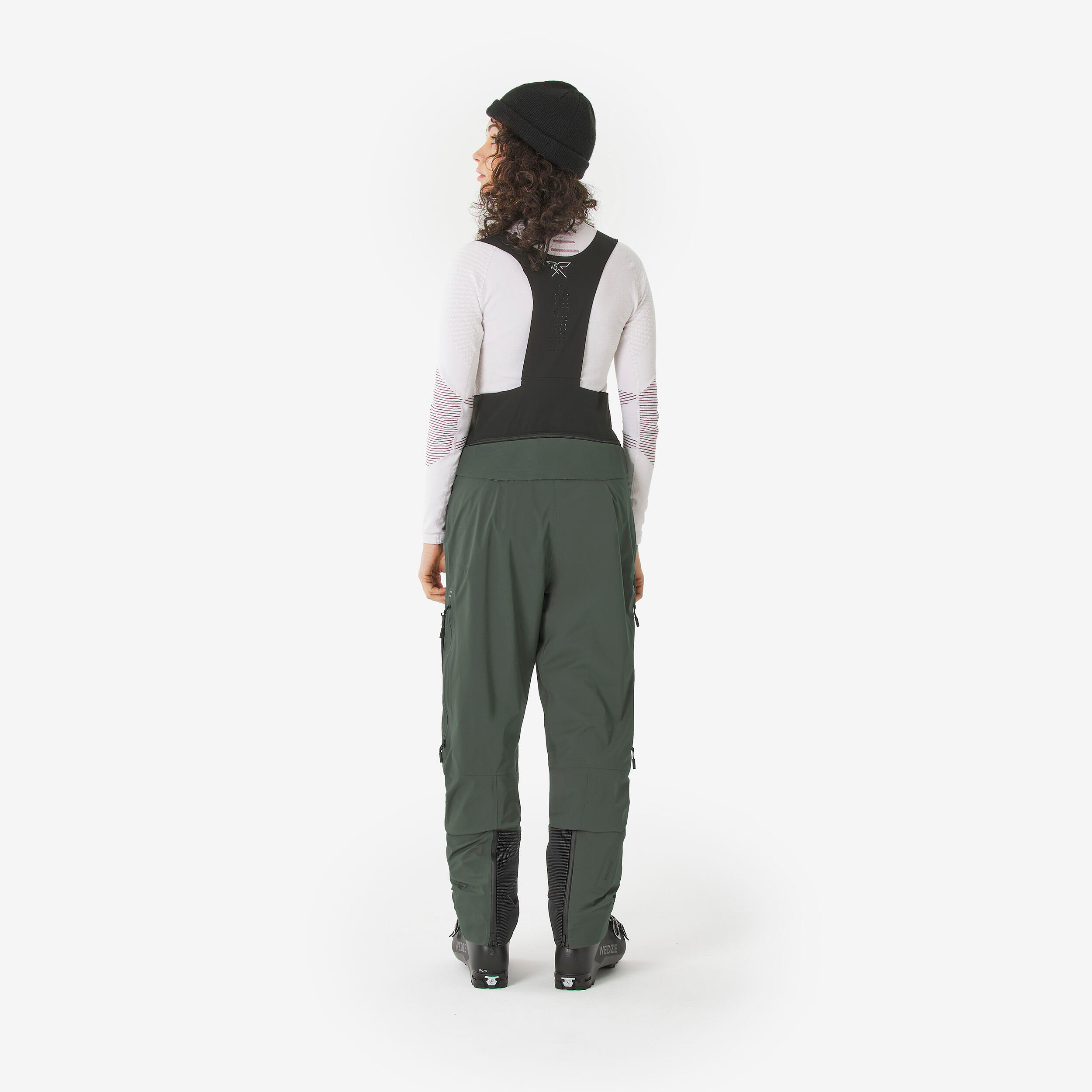 Women’s Wilder waterproof cross-country skiing trousers - Khaki
