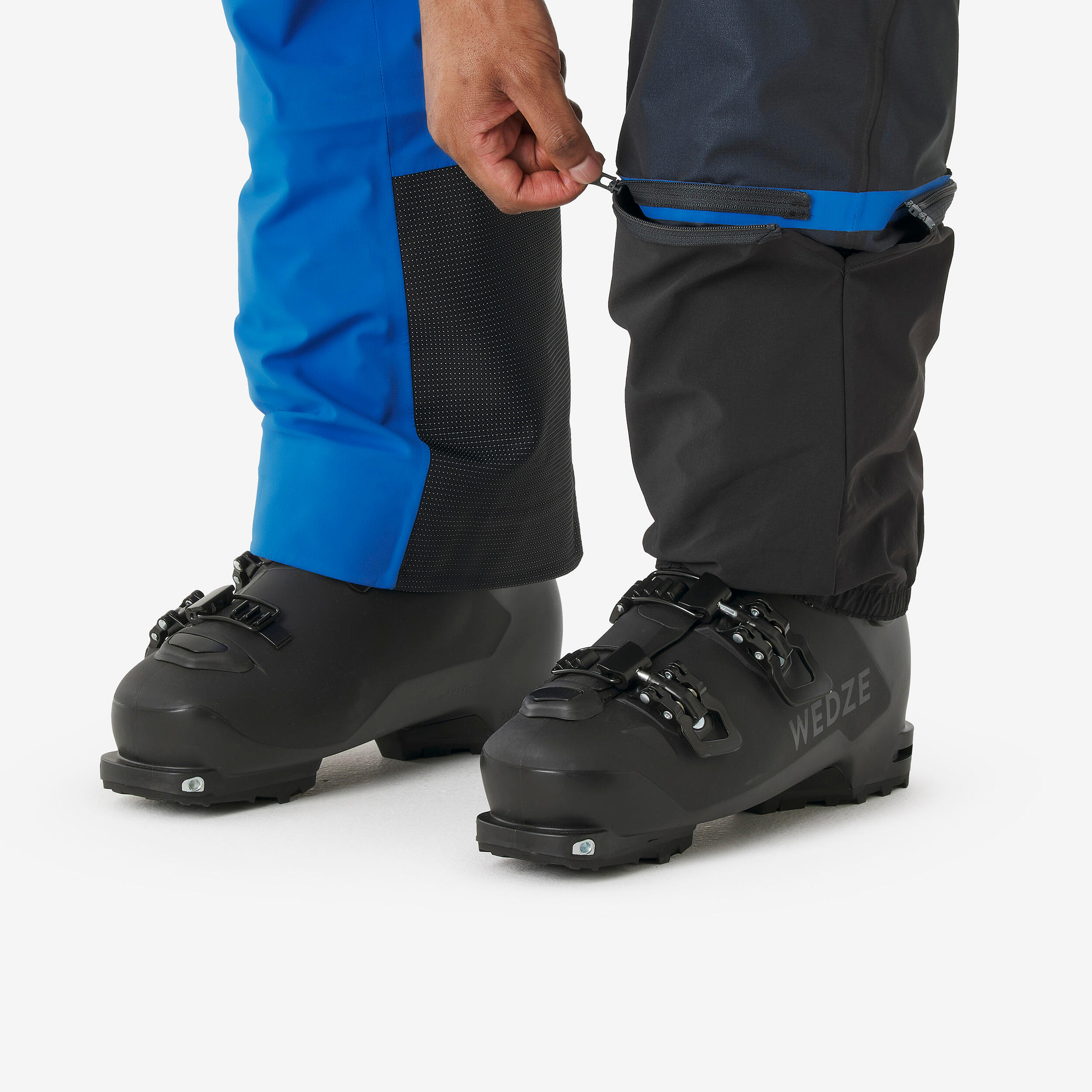 Wasserdichte Tourenskihose Herren, Wilder blau 7/15