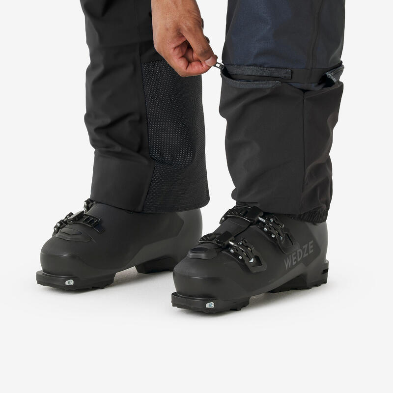 Pantalon impermeabil de schi de tură Wilder Negru Bărbați