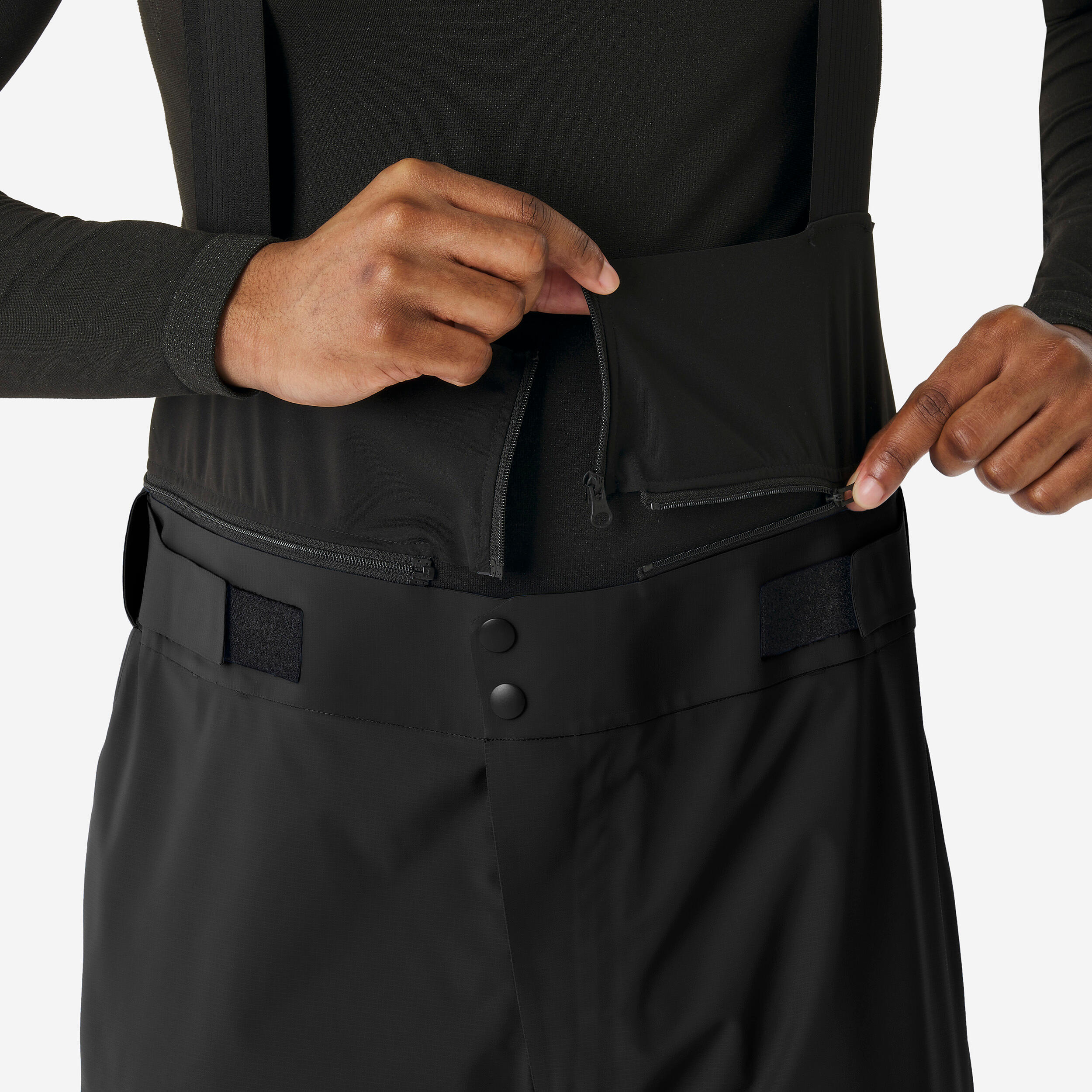 Men’s Wilder waterproof cross-country skiing trousers - Black