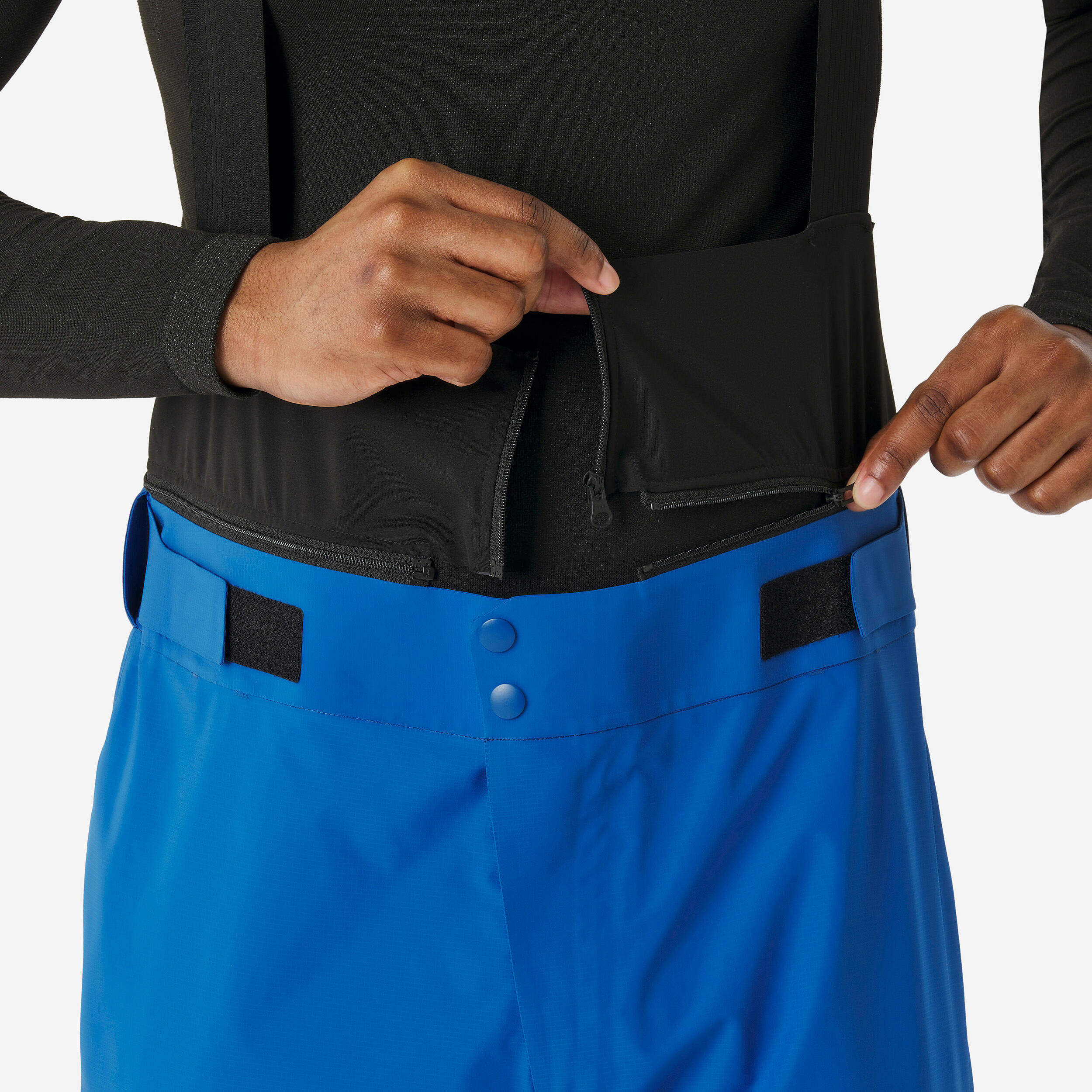 Wasserdichte Tourenskihose Herren, Wilder blau 4/15