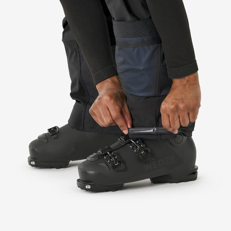 Pantalon impermeabil de schi de tură Wilder Negru Bărbați