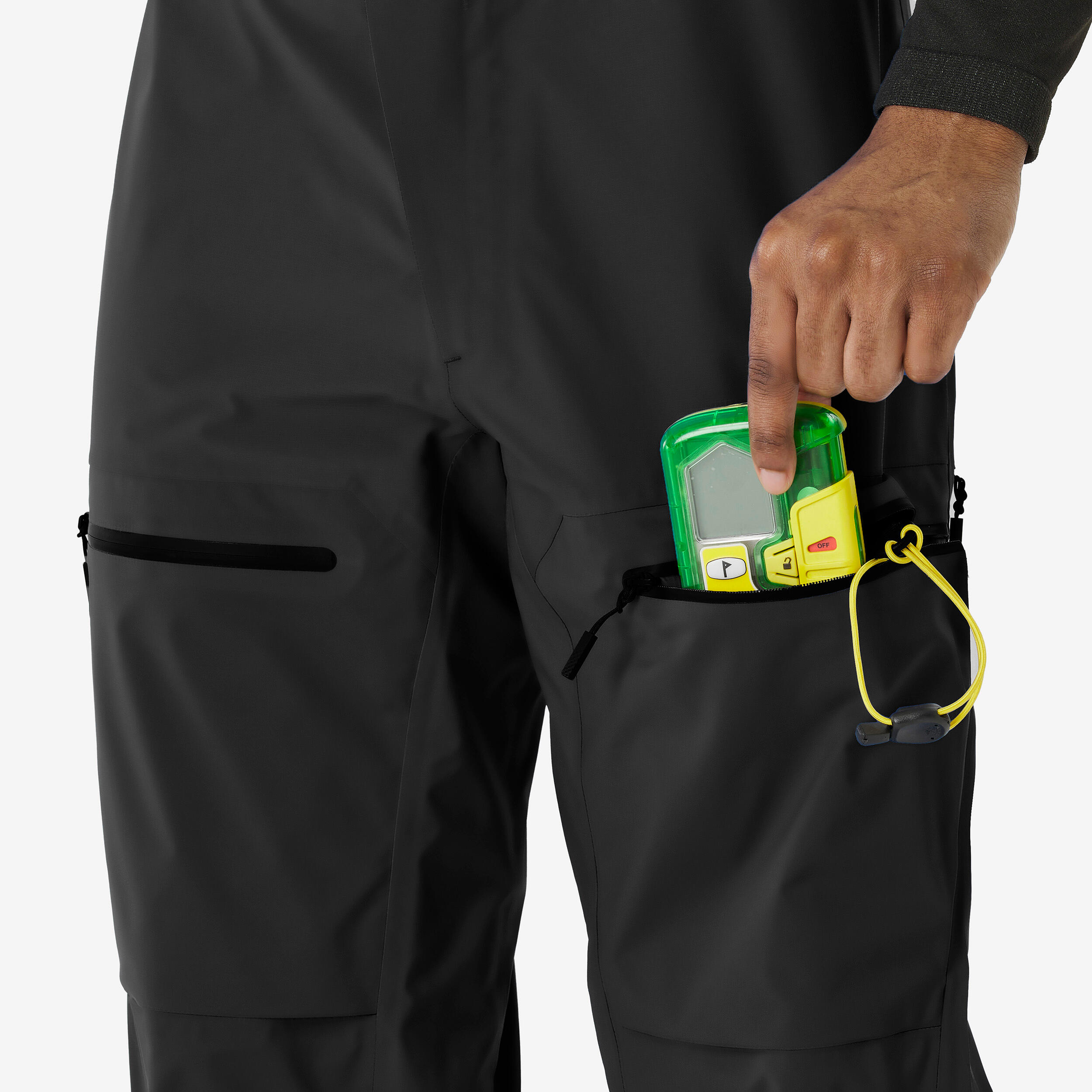 Men’s Wilder waterproof cross-country skiing trousers - Black