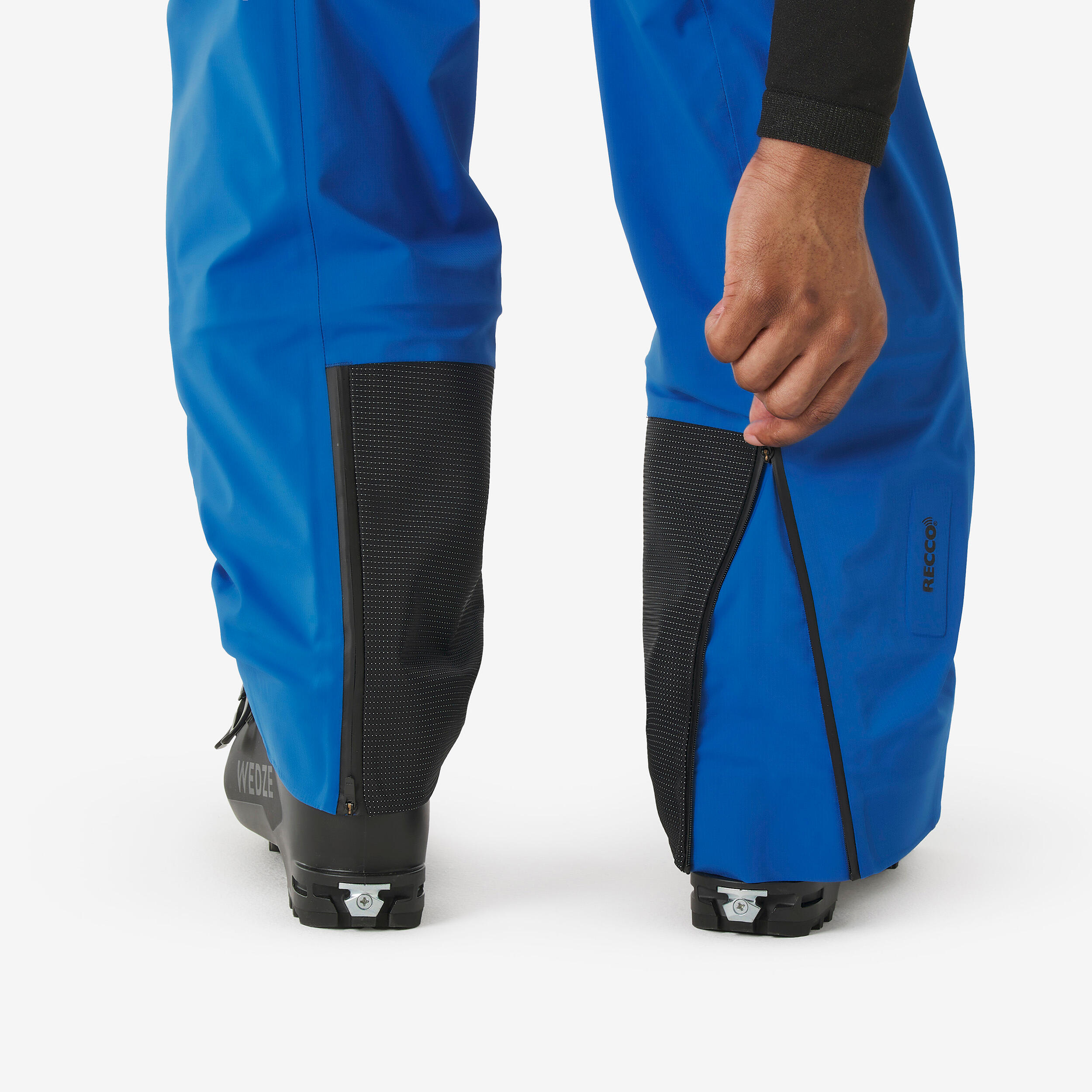 Wasserdichte Tourenskihose Herren, Wilder blau 9/15