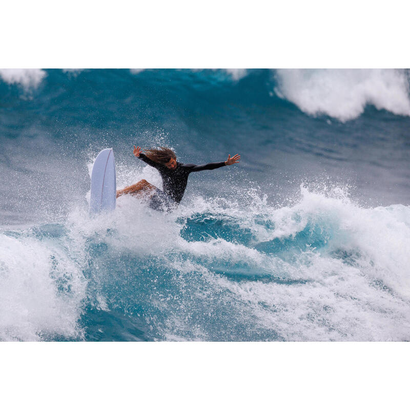 Planche de surf 6'8" - 900 mid-length blanc