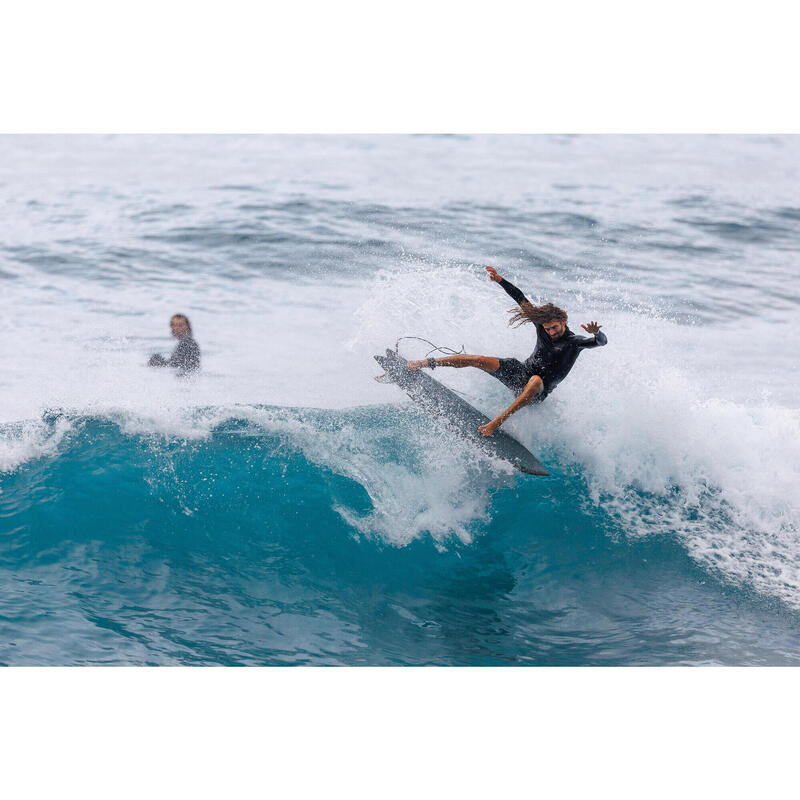 Placă de surf fish 5'8 cu cutii Futures fără înotătoare Verde închis