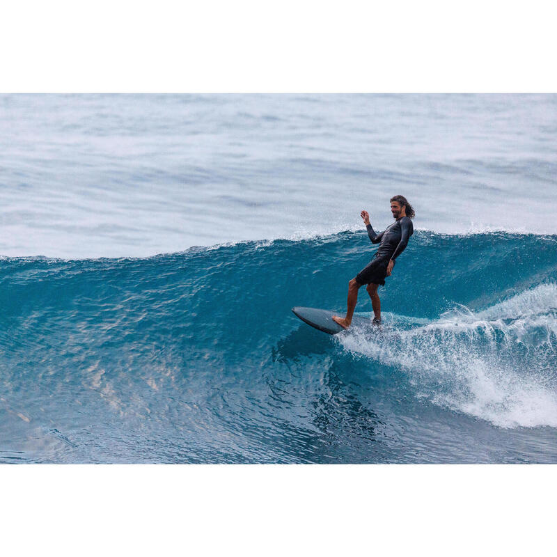 Placă de surf fish 5'8 cu cutii Futures fără înotătoare Verde închis