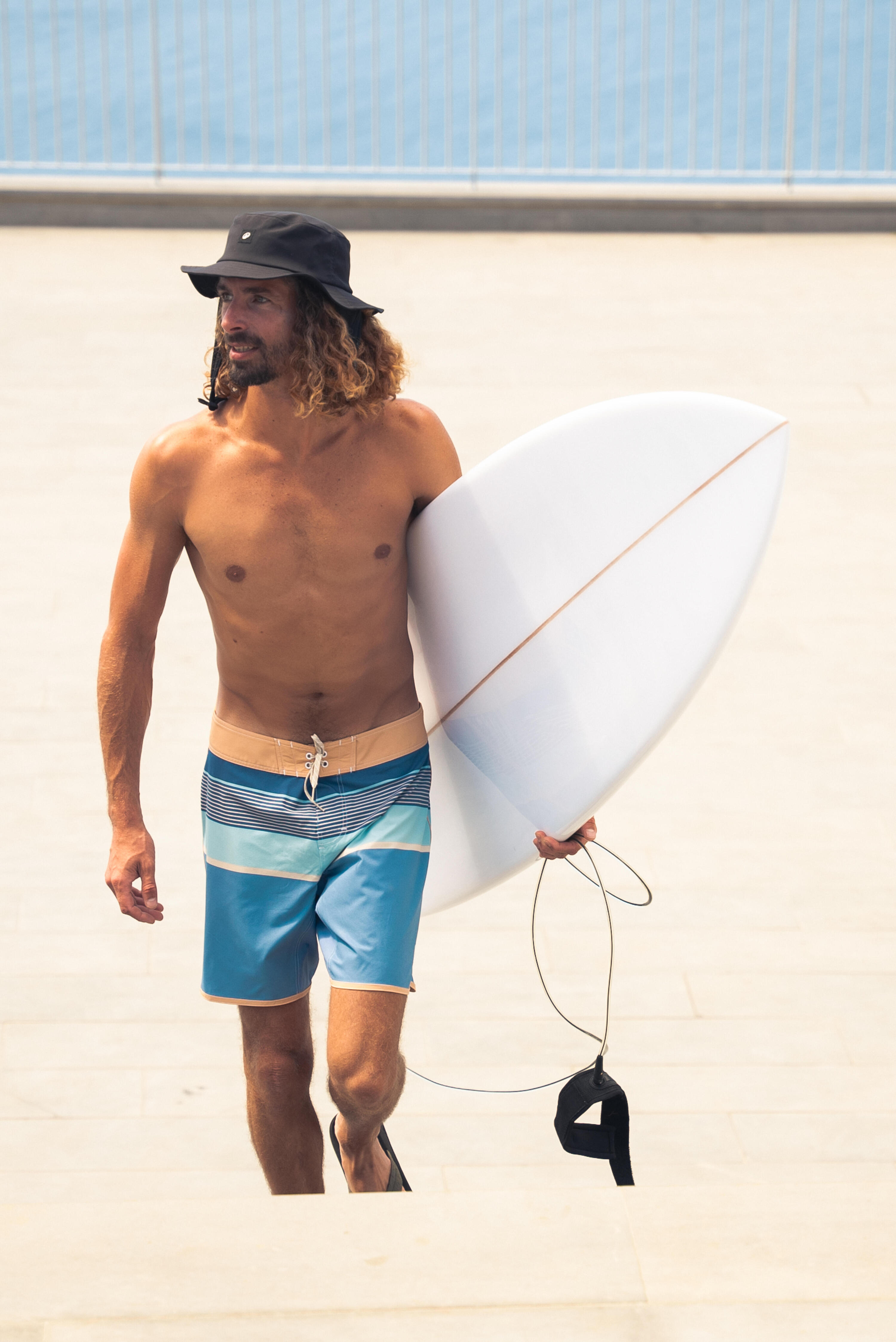 Short de surf mi-long 18 po homme, 500 8/10