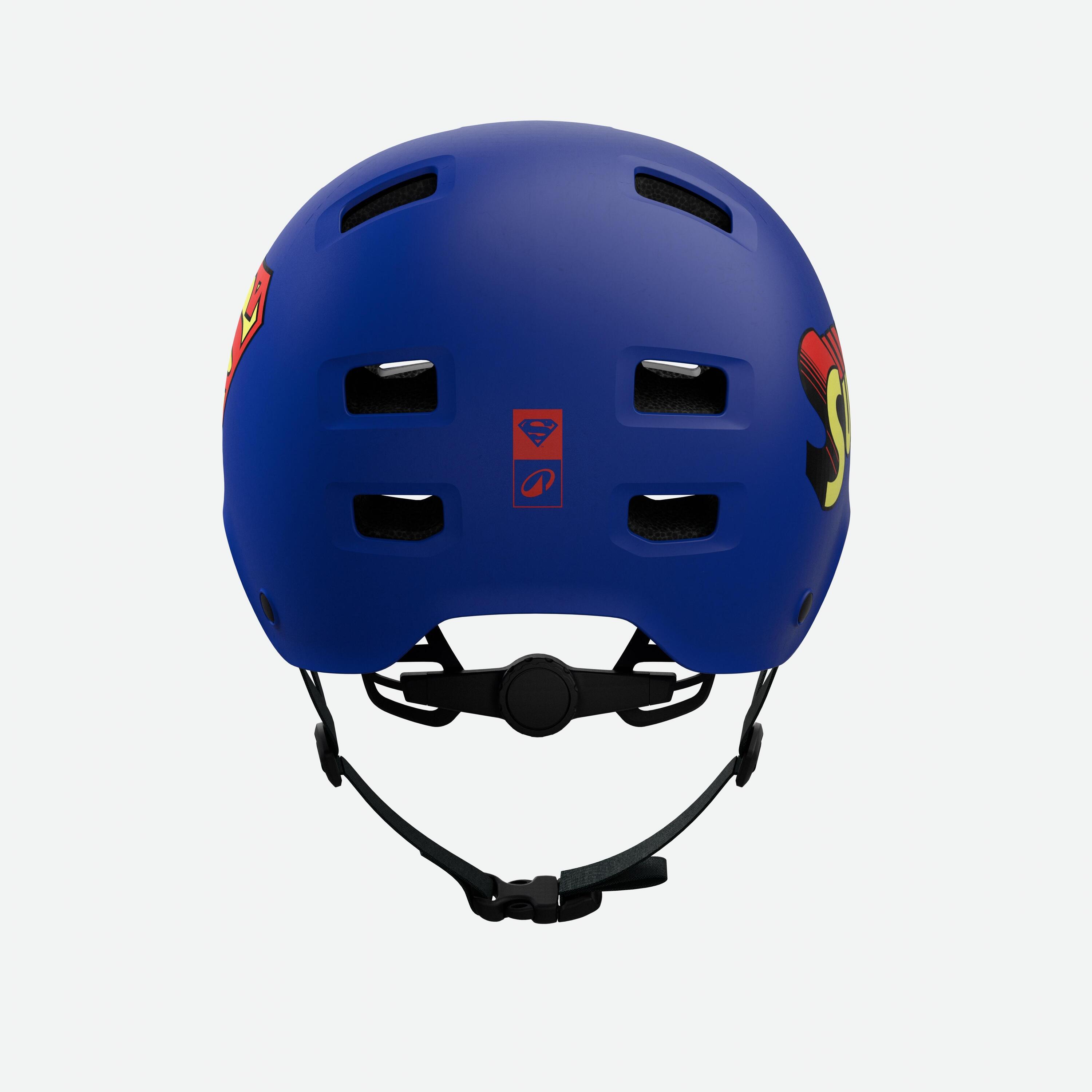 Helm für Inliner, Skateboard, Scooter MF500 Superman Edition 9/19