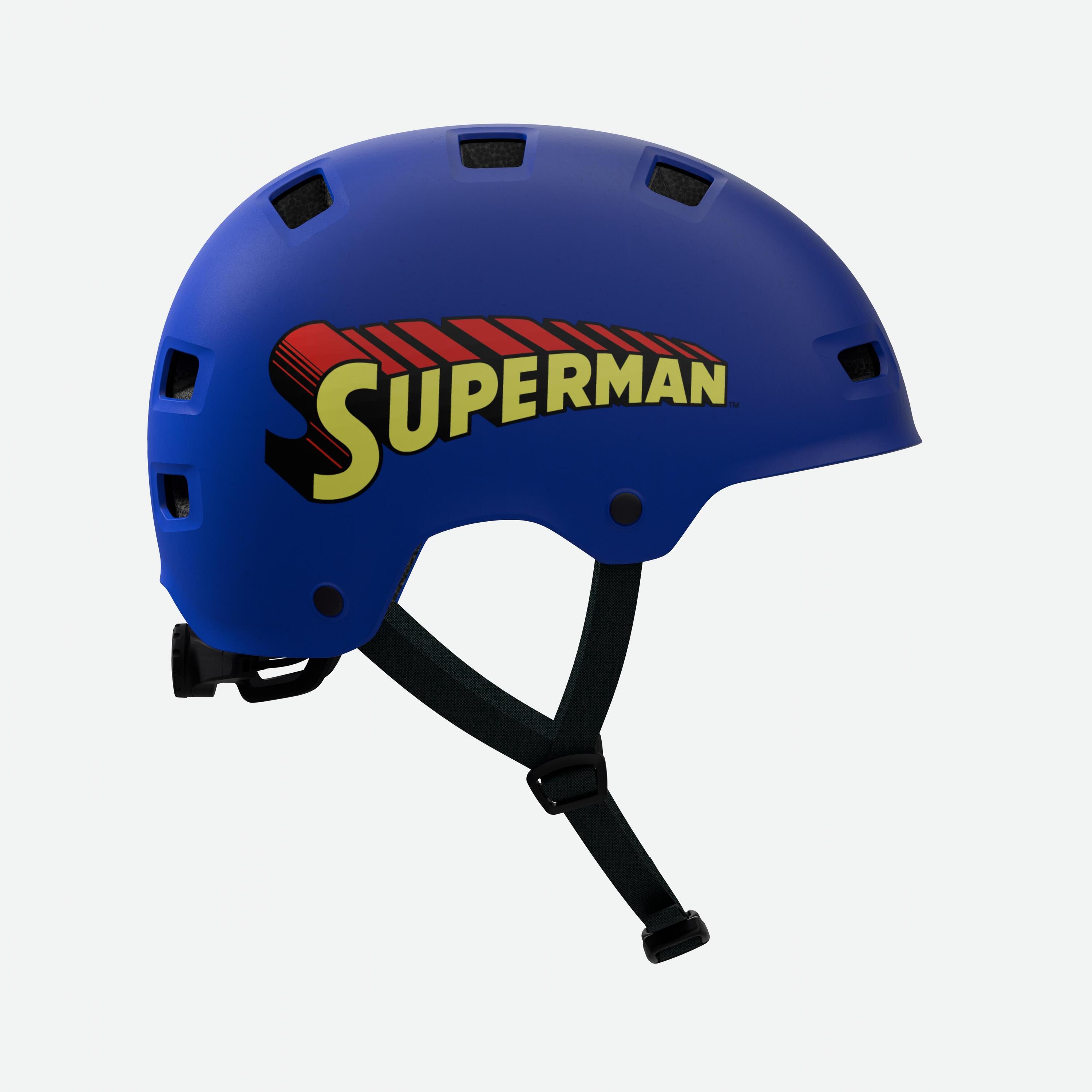 Helm für Inliner, Skateboard, Scooter MF500 Superman Edition 5/19