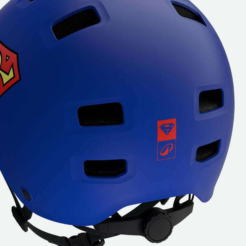 Cască Role/Skateboard/Trotinetă MF500 Gri Ediție Superman