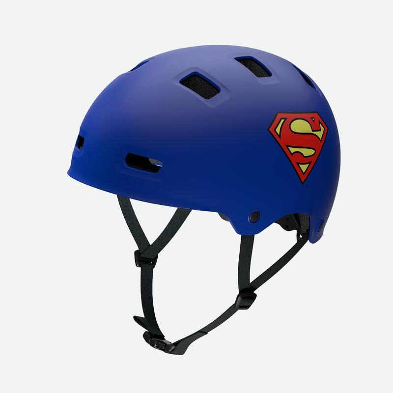Cască Role/Skateboard/Trotinetă MF500 Gri Ediție Superman