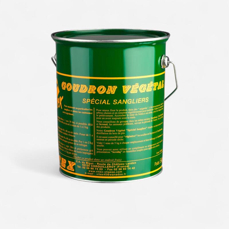 Bükkfakátrány vaddisznóhoz, vödörben, 5 kg