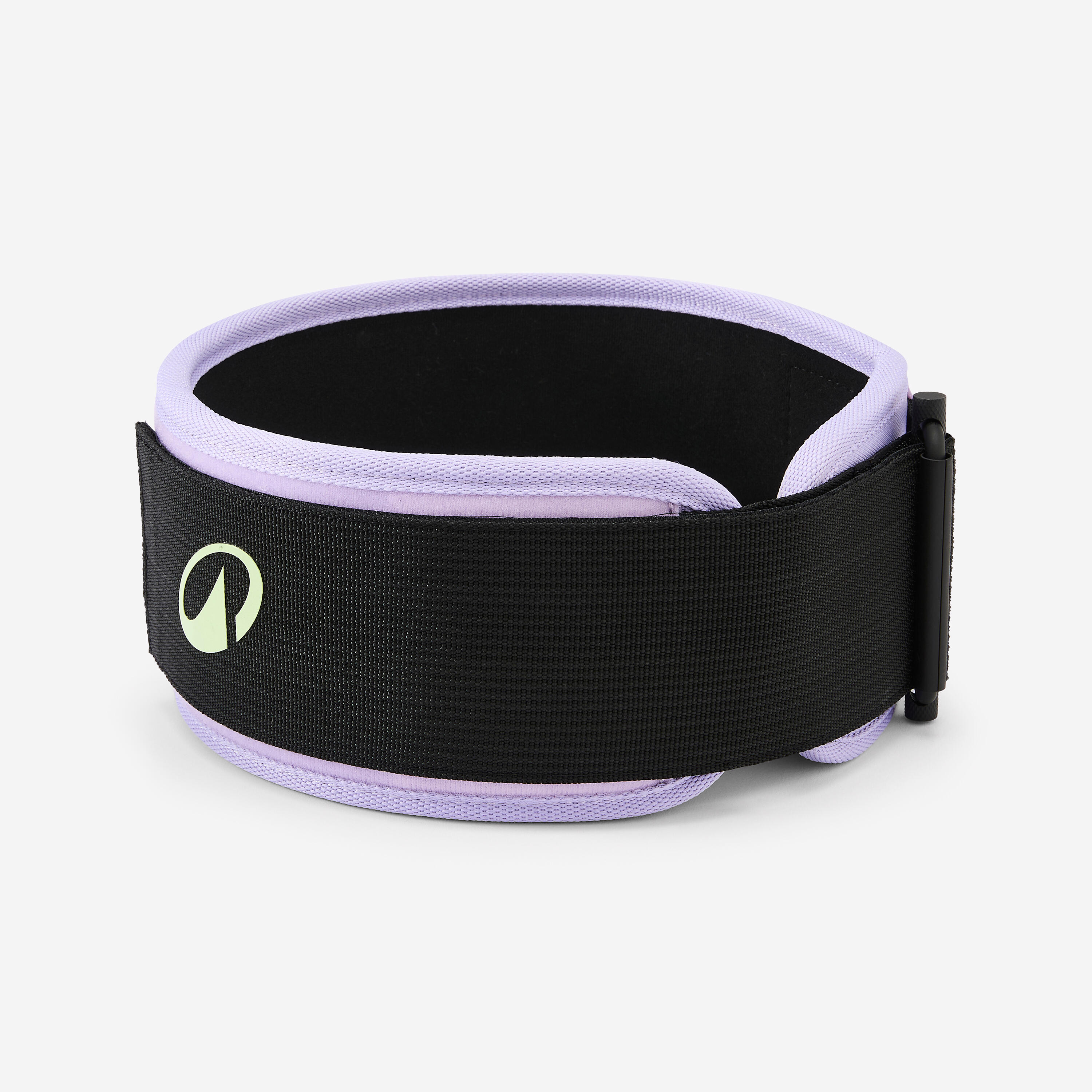 Ceinture d'haltérophilie avec boucle'sécurisée, violet
