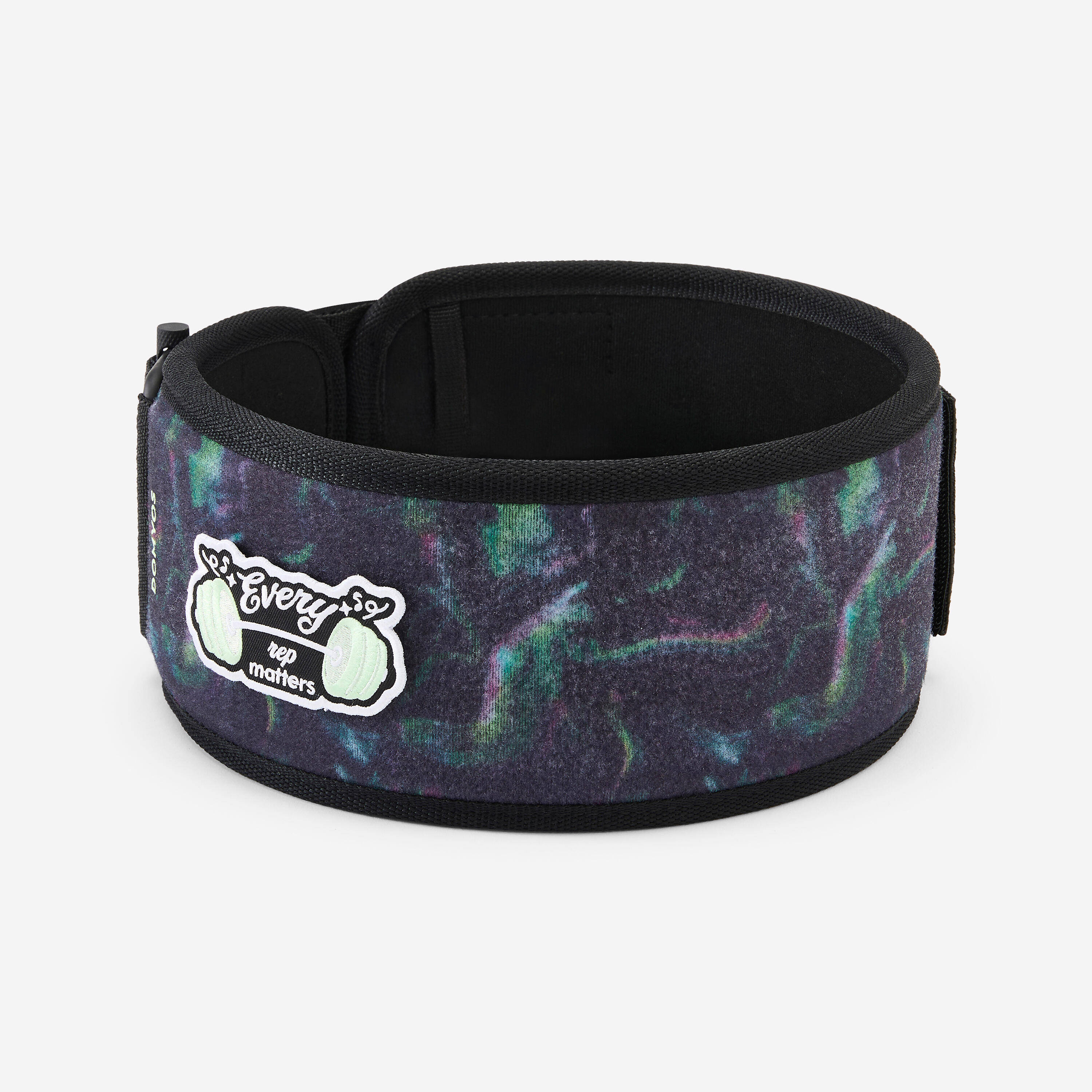 Weight Lifting Belt with Secure Buckle - Print -  2