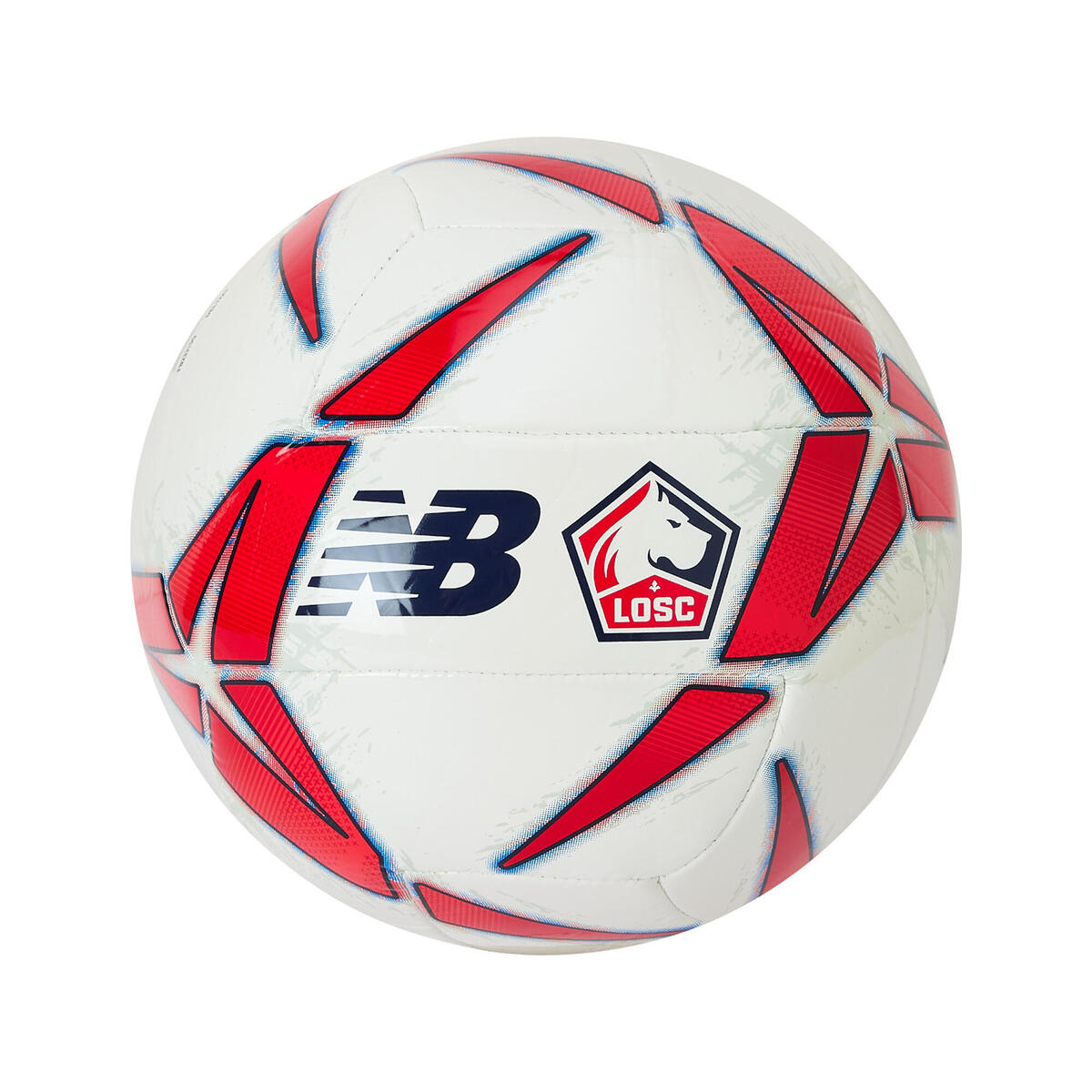 BALLON DE FOOTBALL LILLE - LOSC BLANC TAILLE 5 SAISON 2024 2025