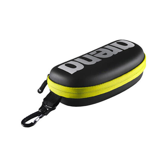 Custodia per occhialini da nuoto Arena nero gialla